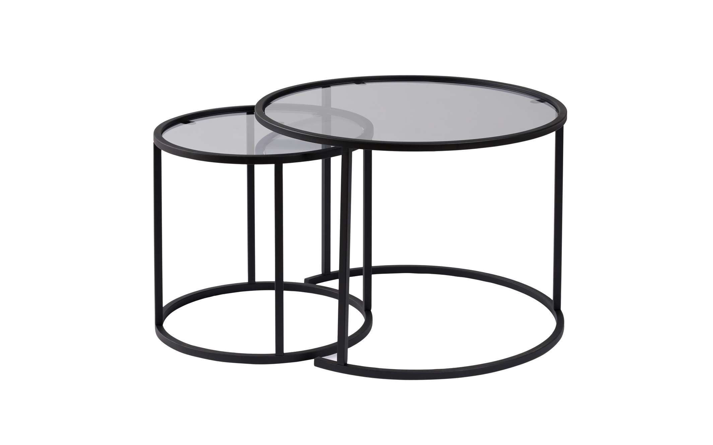 Set masute de cafea Anira, negru  6